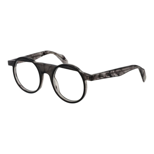 Yohji Yamamoto Gray Men Glasses Frame