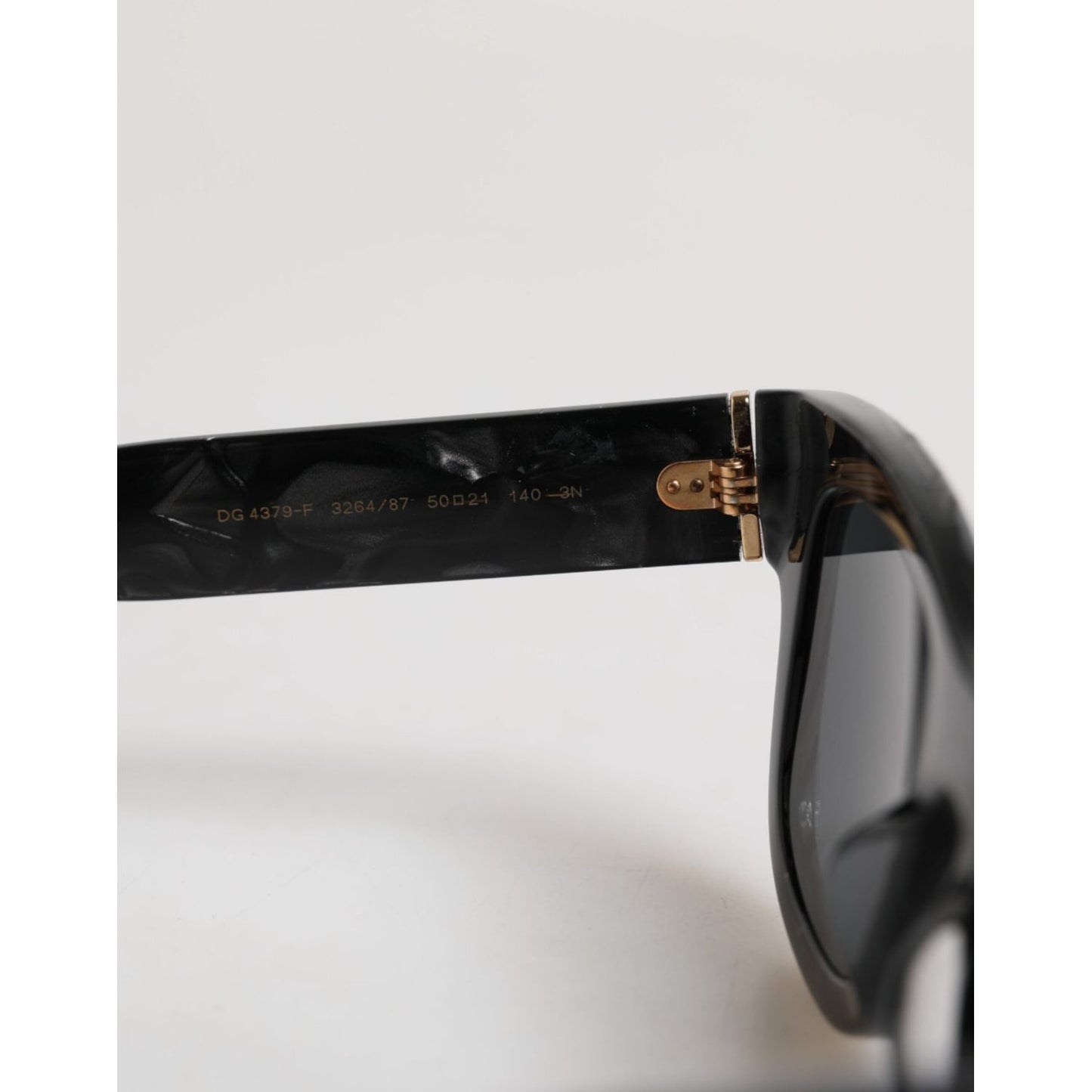 Dolce & Gabbana Pearl White Acetate Frame DG4379 Domenico Shade Sunglasses