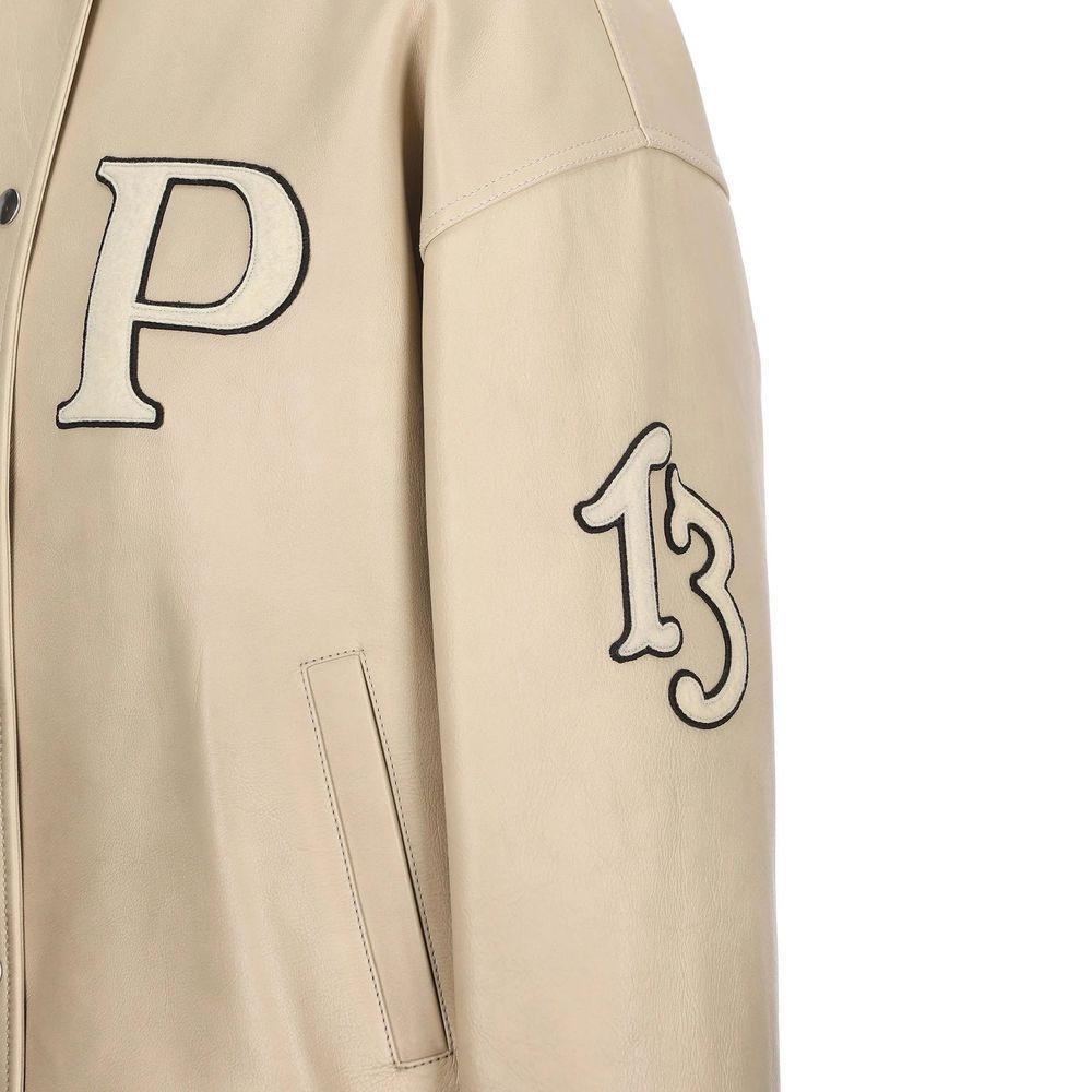 Prada Padded Leather Varsity Jacket PR-8844826607828-40