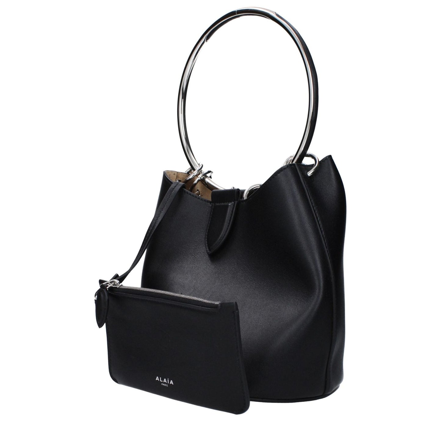 Alaïa Black Leather Handbags AL9482801479945BT