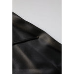 Dolce & Gabbana Black Silk Ascot Collared Button Blouse Top TSH90644-38