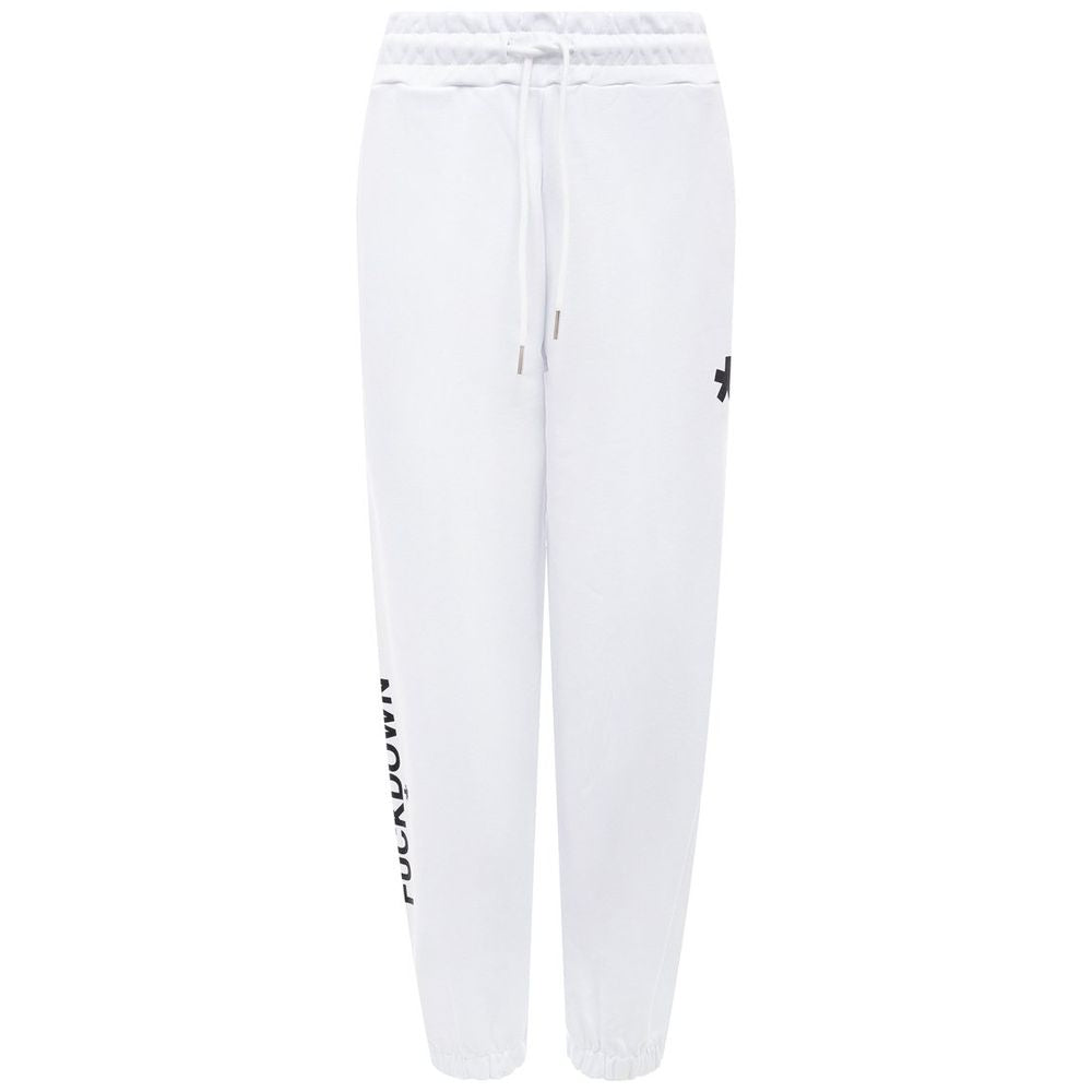 Comme Des Fuckdown White Cotton Jeans & Pant CO-15808-M