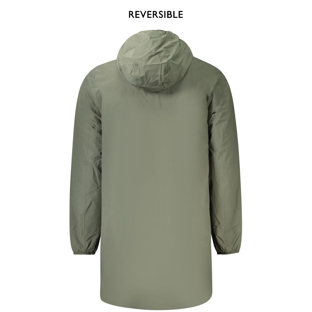K-WAY Green Nylon Jacket KW-34154-XL