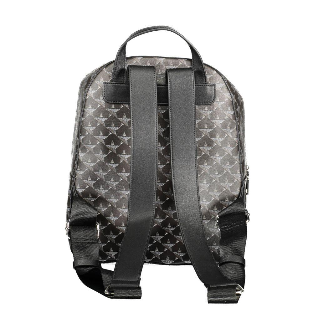 BYBLOS Black Pvc Backpack BY-12670