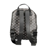 BYBLOS Black Pvc Backpack BY-12670
