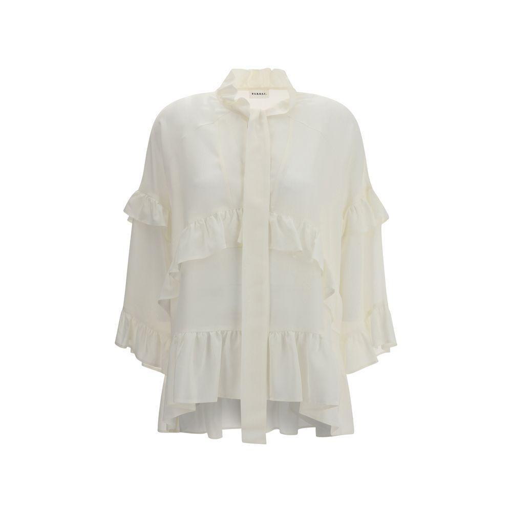 P.A.R.O.S.H. Ruffle Blouse PA-D313100002-XS