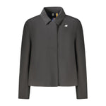 K-WAY Black Polyester Jackets & Coat KW-34239-S