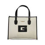 Guess Jeans Black Cotton Handbag GU-34828