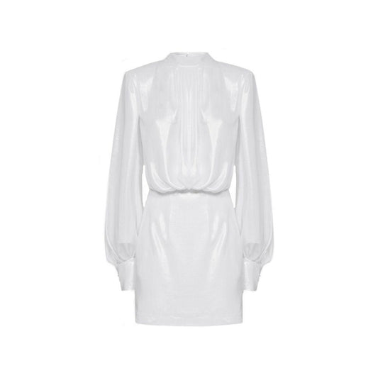 BLANCA VITA Abelia Laminated Mini Dress