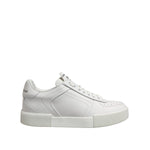 Dolce & Gabbana White Miami Leather Low Top Sneakers Shoes MV7876-39