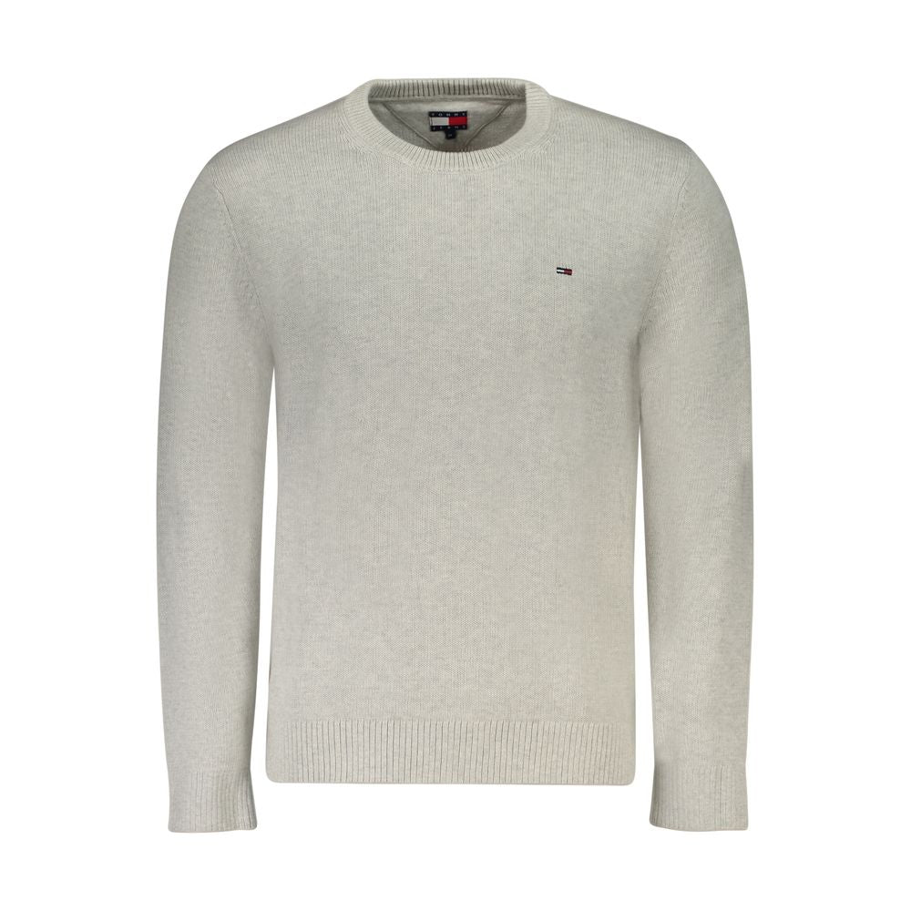 Tommy Hilfiger Gray Cotton Men Sweater TO-39465-S