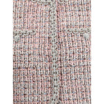 Self-Portrait Bouclé fur cuffed Jacket SE-AW25098JPPINK-10