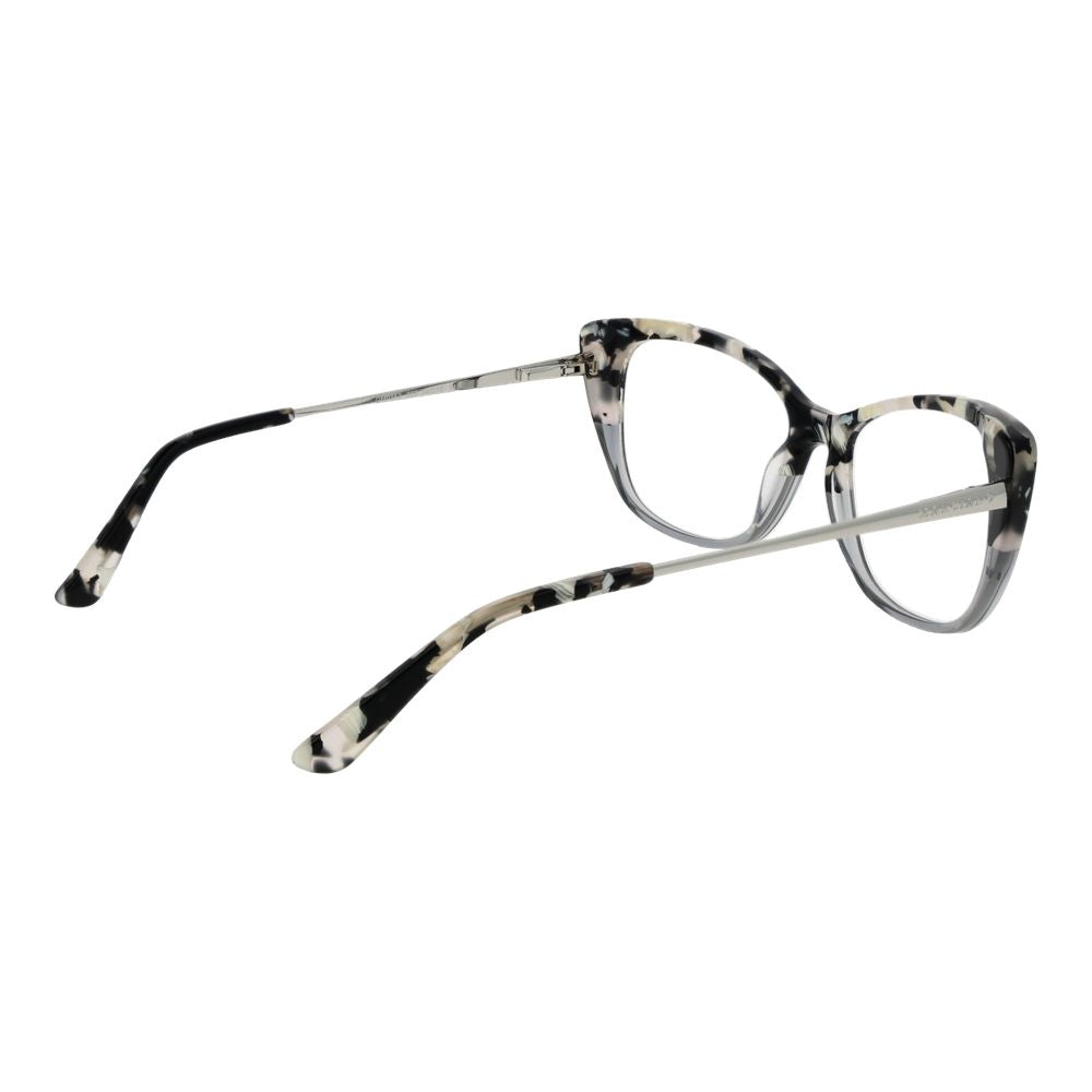 Cat eye Marciano by Guess Black Acetate Glasses frames with full-rim style and no lenses, featuring a unique design for women.