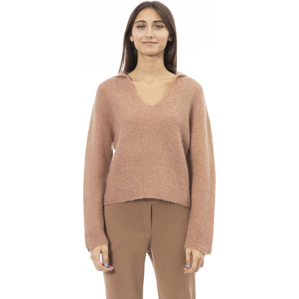 Alpha Studio Sweaters AD8452B_5192BLUSH:401107