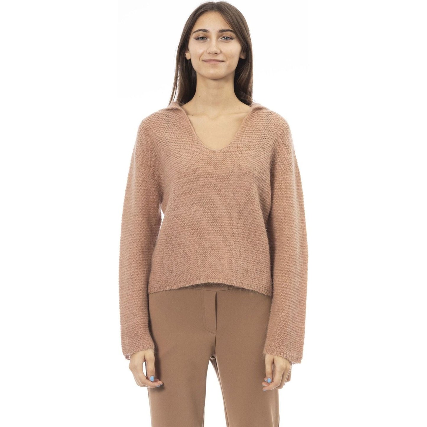 Alpha Studio Sweaters AD8452B_5192BLUSH:401107