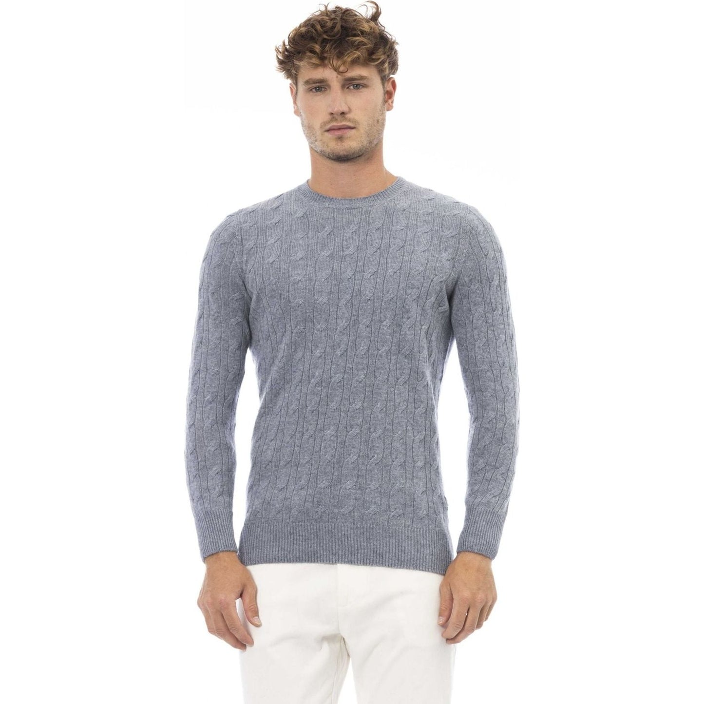 Alpha Studio Sweaters AU030C_9004SKYBLUE:401377