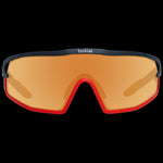 Stylish unisex eyewear BOLLE MOD. 12628 B-ROCK PRO 119 with orange lenses and black-red frame.