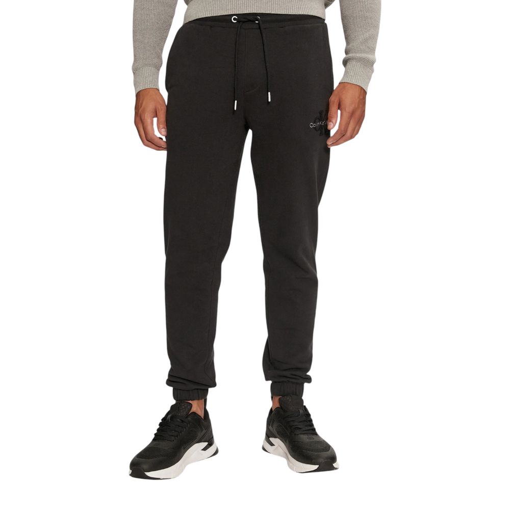 Calvin Klein Jeans Black Organic Cotton Joggers Workout Pant