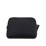 Dolce & Gabbana Black Solid Nylon DG LogoPrint Clutch Zip Borse Pouch Bag BAG4652