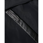 Dolce & Gabbana Black Hooded Full Zip Men Bomber Jacket JKT3878-50