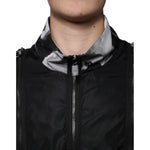 Dolce & Gabbana Black Nylon Full Zip Men Bomber Jacket JKT41273-54