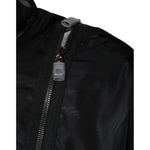 Dolce & Gabbana Black Nylon Full Zip Men Bomber Jacket JKT41273-54