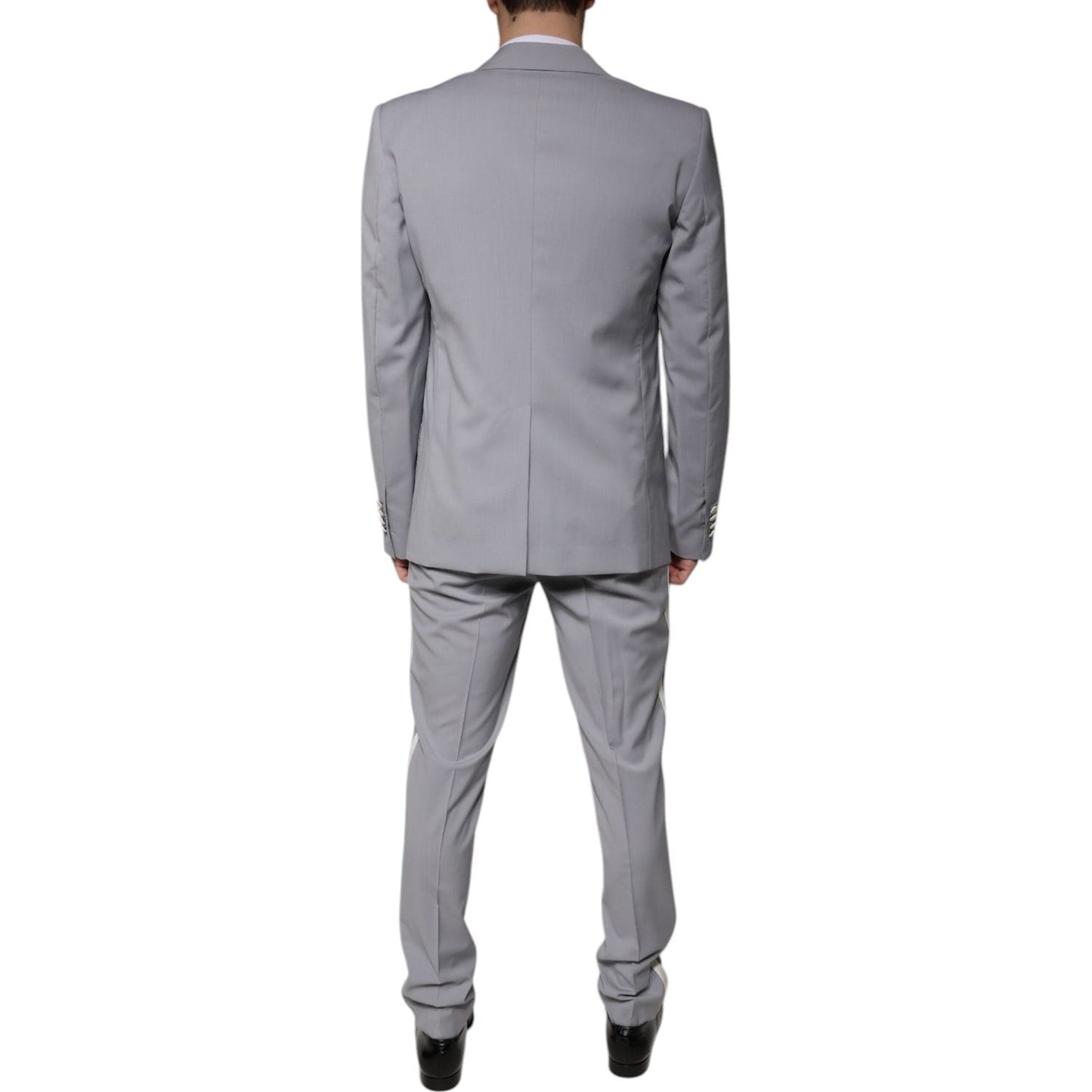 Dolce & Gabbana Gray Wool 3 Piece Slim Fit Formal Suit KOS2259-50