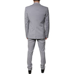 Dolce & Gabbana Gray Wool 3 Piece Slim Fit Formal Suit KOS2259-50