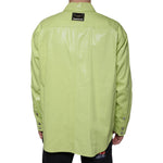 Dolce & Gabbana Green Cotton Collared Men Button Down Shirt TSH86583-40