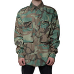 Dolce & Gabbana Multicolor Camouflage Button Down Shirt TSH87101-42