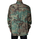 Dolce & Gabbana Multicolor Camouflage Button Down Shirt TSH87101-42