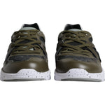 Dolce & Gabbana Multicolor Canvas Leather Low Top Sneaker Shoes MV6332-40.5