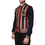 Dolce & Gabbana Multicolor #DGMillennials Full Zip Men Bomber Jacket JKT4147-46