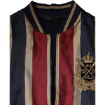 Dolce & Gabbana Multicolor #DGMillennials Full Zip Men Bomber Jacket JKT4147-46