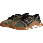 Dolce & Gabbana Multicolor NS1 Low Top Men Sneakers Shoes MV6261-39.5