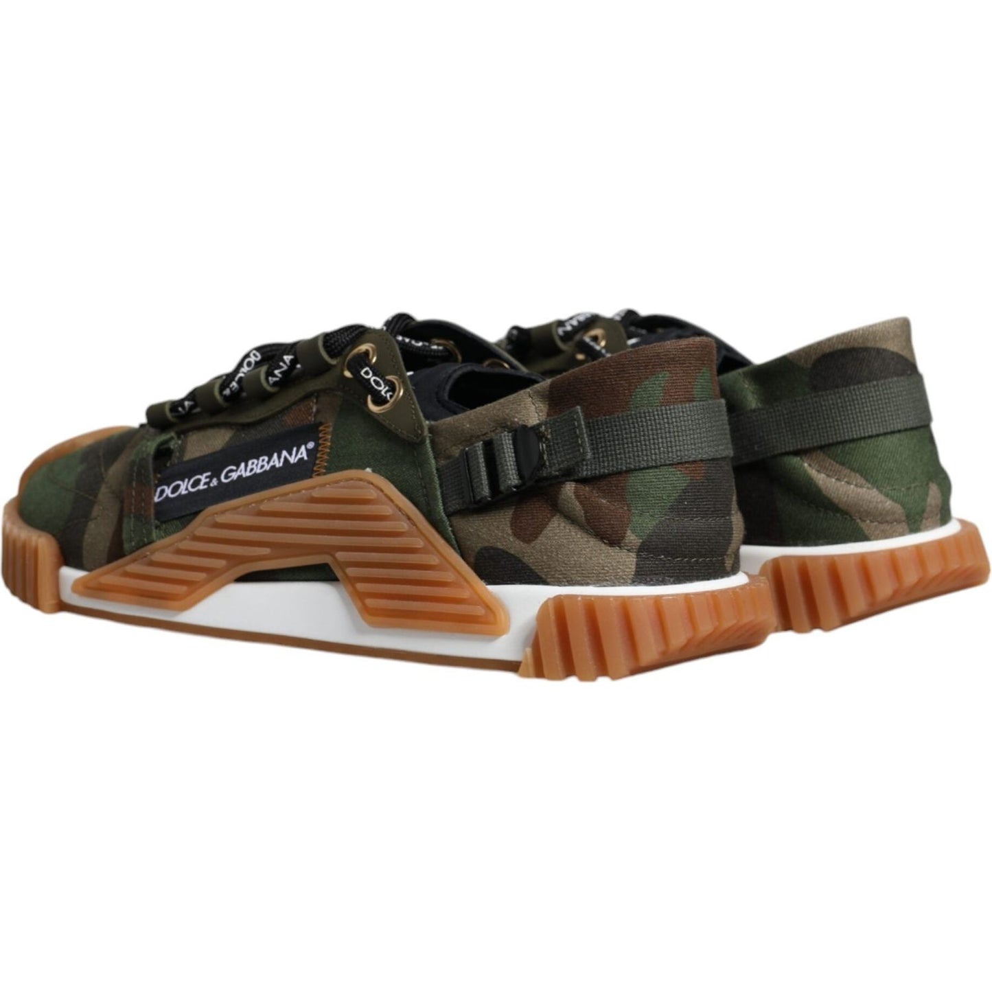 Dolce & Gabbana Multicolor NS1 Low Top Men Sneakers Shoes MV6261-39.5