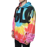 Dolce & Gabbana Multicolor Tie Dye Hooded Sweatshirt Sweater TSH86652-50