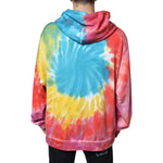 Dolce & Gabbana Multicolor Tie Dye Hooded Sweatshirt Sweater TSH86652-50