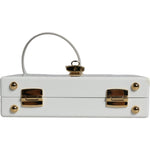 Dolce & Gabbana White Graffiti Print Clutch Crossbody Bag BAG4135