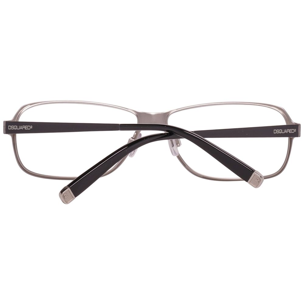 Dsquared² Black Metal Glasses (Frames) DQ5057-002-56 with 56/13/140 mm dimensions.