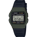 CASIO VINTAGE Mod. F-91 BIO RESIN STRAP - FOREST GREEN F-91WM-3ADF