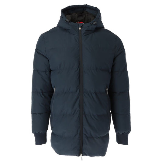 Gaudi Blue Polyester Full-Length Jacket