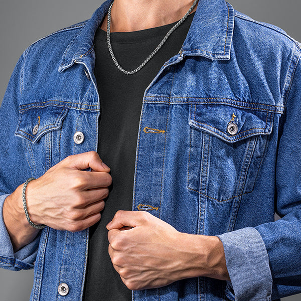 POLICE JEWELS JEWELRY Mod. PEAGN0010701 DESIGNER FASHION JEWELLERY