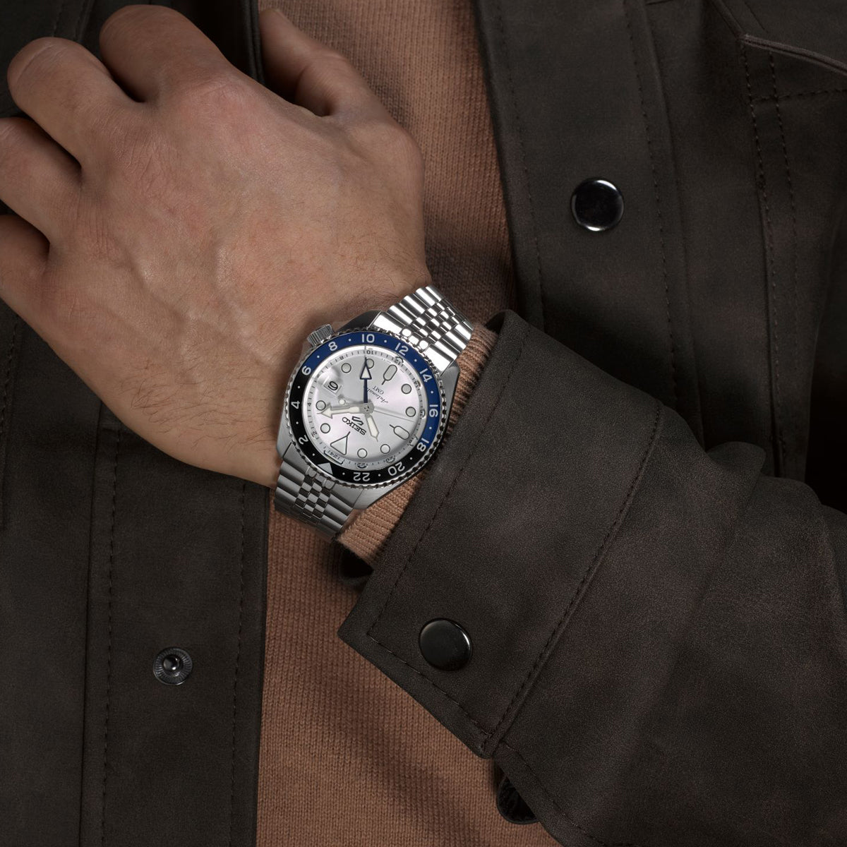 SEIKO 5 Mod. SPORTS AUTOMATIC GMT - WHITE WATCHES