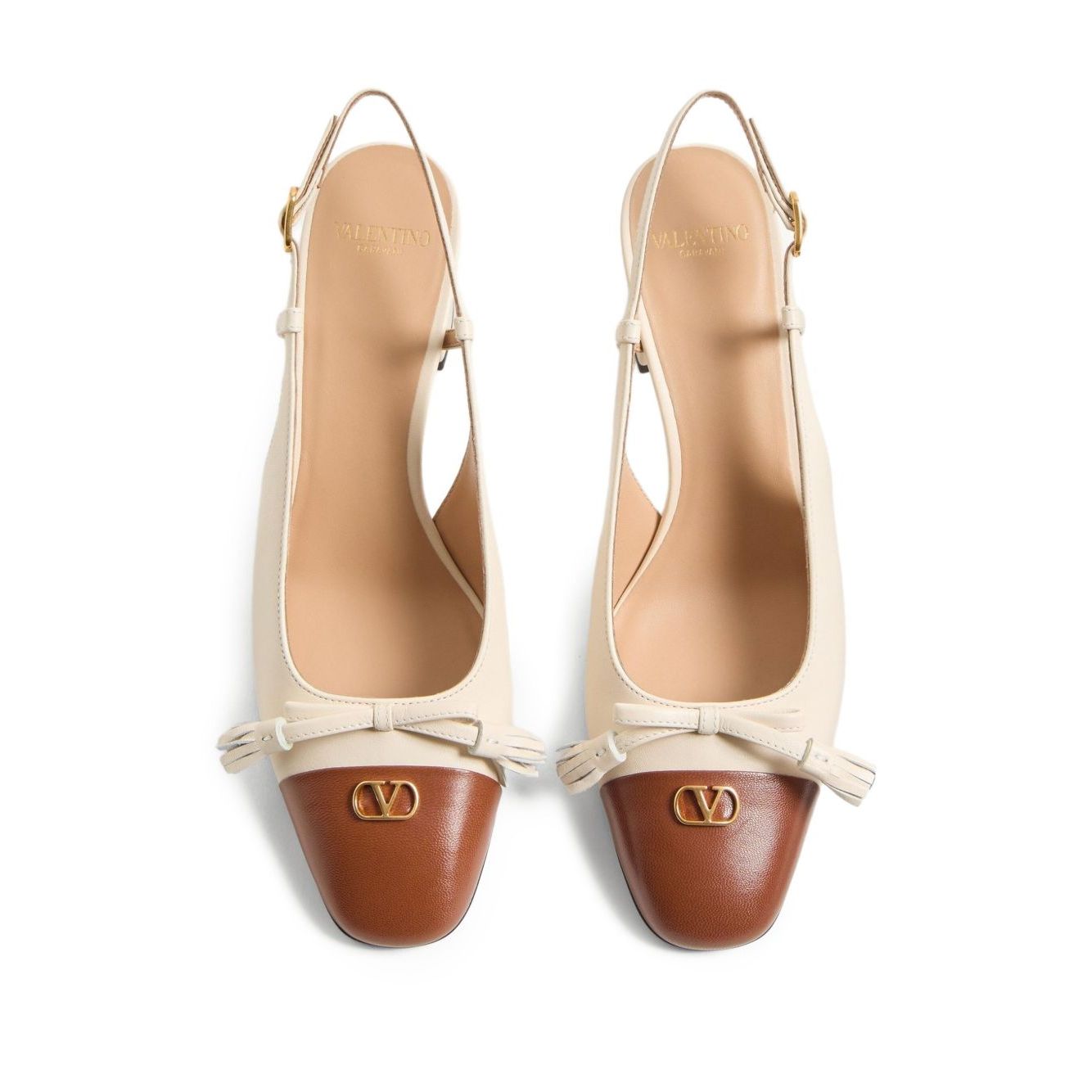 Valentino Garavani Valet Du Roi Goatskin Slingback Pump 60mm