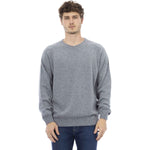 Alpha Studio Sweaters AU004C_1002BLUE:401482