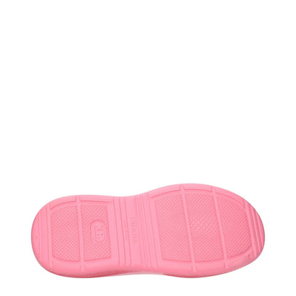 Prada Pink Cotton Slippers