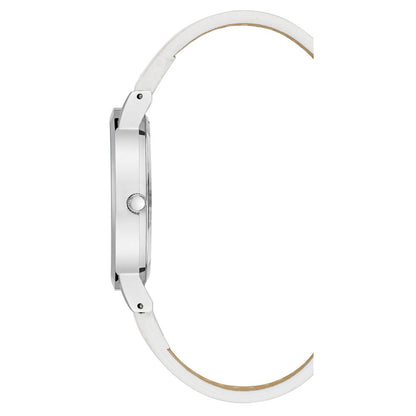 Juicy Couture White Plastic Dress Watch
