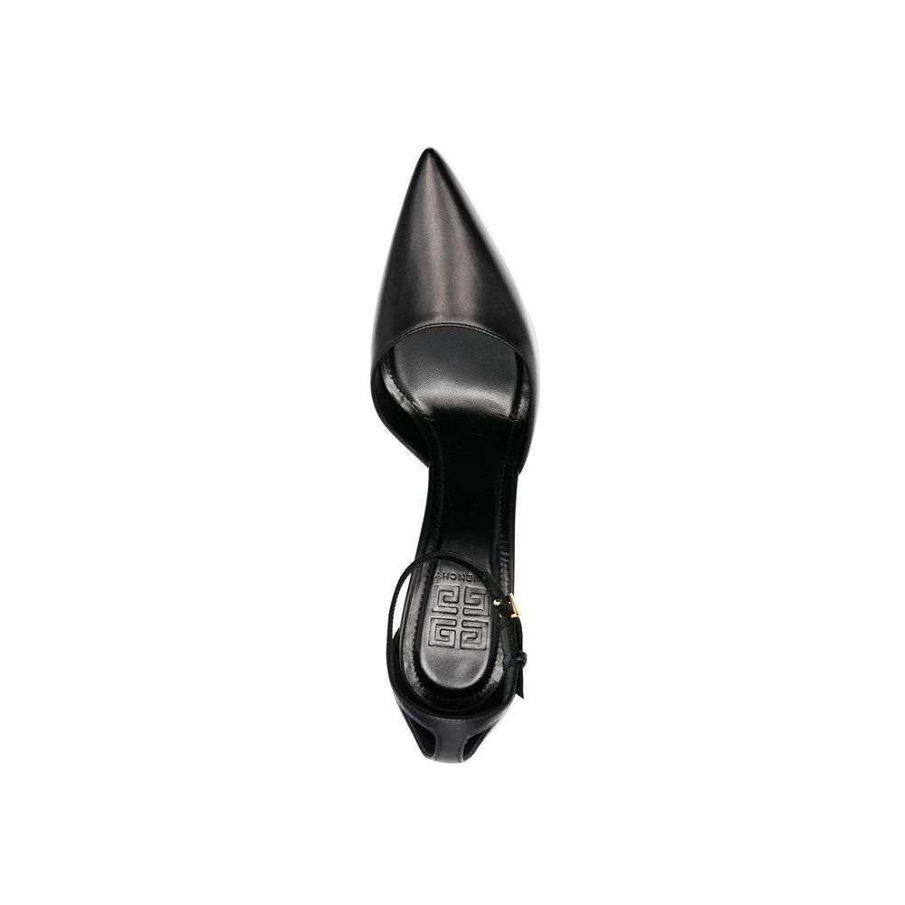 Givenchy Black Calfskin High Heel Pumps 1728,75611013280,Black,EU36/US6,Givenchy,High Heel - Pumps - Shoes,New with tags,Pumps - Shoes,Shoes,Women