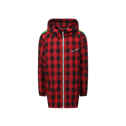 Palm Angels Red Polyamide Shell Jacket